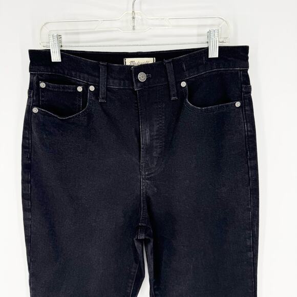 Madewell The Perfect Vintage Flare Jean in Sherborn Wash Black Sz 29 Minimalist - Picture 7 of 14